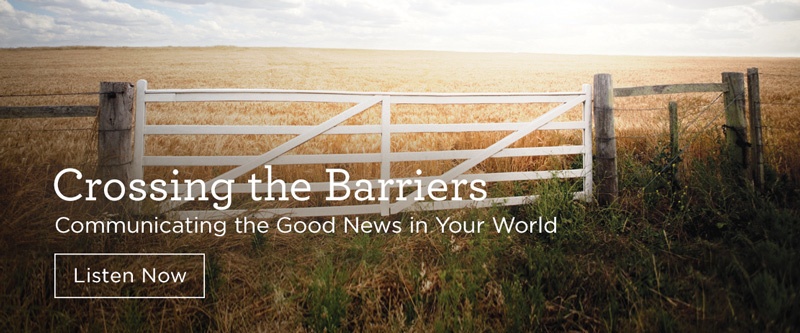 "Crossing the Barriers" series by Alistair Begg